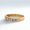 Load image into Gallery viewer, Solitaire Diamond Ring In 14k Solid Gold, Eternity Band With Natural Diamonds, Ready To Ship, Women&#39;s Day Gift
