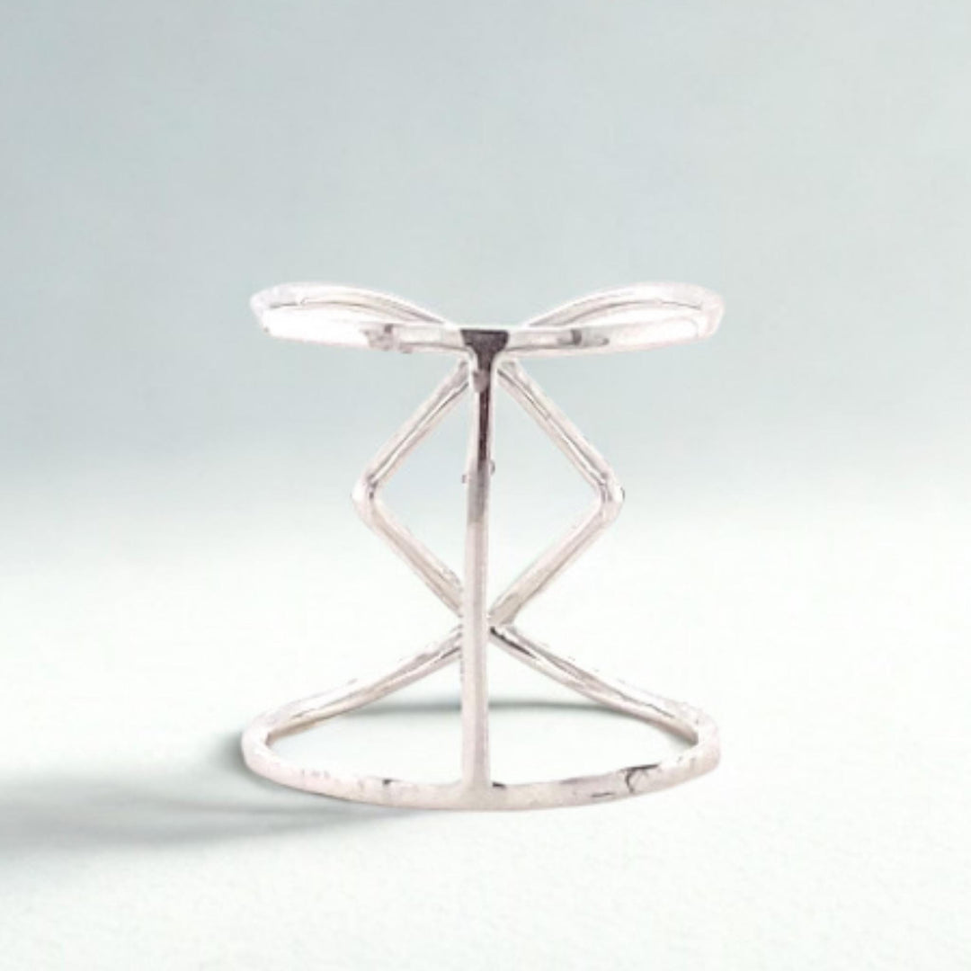 Criss Cross Diamond Ring, 14k Solid Gold, Natural Diamonds, Everyday Wear Jewelry, Ready To Ship, Women&#39;s Day Gift