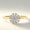 Load image into Gallery viewer, Clustered Diamond Ring In 14k Solid Gold, Natural Diamonds, Dual tone, Ready To Ship, Women&#39;s Day Gift
