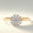 Load image into Gallery viewer, Clustered Diamond Ring In 14k Solid Gold, Natural Diamonds, Dual tone, Ready To Ship, Women&#39;s Day Gift
