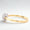 Load image into Gallery viewer, Clustered Diamond Ring In 14k Solid Gold, Natural Diamonds, Dual tone, Ready To Ship, Women&#39;s Day Gift

