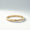 Load image into Gallery viewer, Crescent Diamond Band Ring, 14k Solid Gold, Supporting Band Ring, Natural Diamonds, Stackable Everyday Ring, Ready To Ship, Women&#39;s Day Gift
