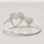 Load image into Gallery viewer, Diamond Heart Ring In 14K Solid Gold, Proposal Ring With Natural Diamonds, Ready To Ship, Women's Day Gift
