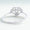Load image into Gallery viewer, Diamond Ring, 14k Solid Gold, Natural Diamonds, Everyday Stackable Jewelry, Minimalistic Geometric Ring, Ready To Ship
