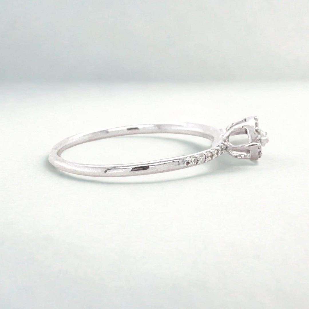 Marquise Diamond Wedding Ring, 14K Solid Gold, Natural Diamonds, Ready To Ship, Women&#39;s Day Gift