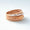 Load image into Gallery viewer, Twist Diamond Broad Band Ring, 14K Solid Gold, Criss Cross Ring, Natural Diamonds, Dual Tone Stackable Ring, Ready To Ship, Women&#39;s Day Gift
