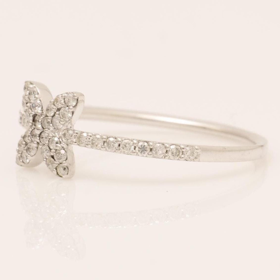 Butterfly Diamond Ring, 14k Solid Gold, IGI Certified, Natural Diamonds, Everyday Stackable Rings, Minimalist Jewelry, Gift for Her