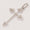 Load image into Gallery viewer, Arrow Cross Diamond Pendant, 14k Solid Gold, Natural Diamonds, IGI Certified, Spiritual Adjustable Necklace, Everyday Jewelry, Gift For Her
