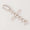 Load image into Gallery viewer, Cross Drop Diamond Pendant, 14k Solid Gold, Natural Diamonds, Religious Adjustable Necklace, Minimalist Everyday Jewelry
