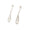 Load image into Gallery viewer, Diamond Infinity Dangle Earrings, 14k Solid Gold, Natural Diamonds, Party Drop Earrings, Bridal Wedding Jewelry, Gift for Her
