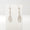 Load image into Gallery viewer, Diamond Infinity Dangle Earrings, 14k Solid Gold, Natural Diamonds, Party Drop Earrings, Bridal Wedding Jewelry, Gift for Her
