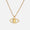 Load image into Gallery viewer, Evil Eye Diamonds Charm Necklace, 14k Solid Gold With Blue Enamelling, Natural Diamonds, Ready To Ship, Women&#39;s Day Gift
