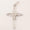 Load image into Gallery viewer, Star Cross Diamond Cluster Pendant,14k Solid Gold, Natural Diamonds, Cross Necklace with Adjustable Chain, Minimalistic Everyday Jewelry
