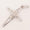 Load image into Gallery viewer, Star Cross Diamond Cluster Pendant,14k Solid Gold, Natural Diamonds, Cross Necklace with Adjustable Chain, Minimalistic Everyday Jewelry
