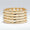 Load image into Gallery viewer, Wide Diamond Band Ring, 14k Solid Gold, Natural Diamonds, Stacking Statement Ring, Bold Eternity Ring, Wedding Band, Two Toned Ring
