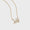 Load image into Gallery viewer, Joy Diamond Pendant Necklace, 14kt Solid Gold, Script Word Necklace, Handcrafted Inspirational Jewelry, Ready To Ship, Women&#39;s Day Gift

