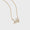 Load image into Gallery viewer, Joy Diamond Pendant Necklace, 14kt Solid Gold, Script Word Necklace, Handcrafted Inspirational Jewelry, Ready To Ship, Women&#39;s Day Gift
