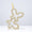 Load image into Gallery viewer, Butterfly Charm Diamond Pendant, 14k Solid Gold, Natural Diamonds, Abstract Wing Charm, Animal Jewelry, Everyday Stacking Necklace
