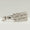 Load image into Gallery viewer, Triple Row Diamond Bracelet, 14k Solid Gold, Natural Diamonds, Baguette Cluster Illusion Cocktail Bracelet, Wide Wedding Statement Bracelet
