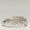 Load image into Gallery viewer, Triple Row Diamond Bracelet, 14k Solid Gold, Natural Diamonds, Baguette Cluster Illusion Cocktail Bracelet, Wide Wedding Statement Bracelet
