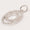 Load image into Gallery viewer, Oval Loop Diamond Pendant, 14k Solid Gold, Natural Diamonds, Layered Circle Necklace, Minimalist Stacking Pendant, Gift for Her
