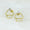 Load image into Gallery viewer, Kids Cupcake Diamond Stud Earrings, 14k Solid Gold, Natural Diamonds, Sweet Treat Jewelry, Gift for girls, Ready To Ship, HRD Certified
