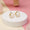 Load image into Gallery viewer, Kids Cupcake Diamond Stud Earrings, 14k Solid Gold, Natural Diamonds, Sweet Treat Jewelry, Gift for girls, Ready To Ship, HRD Certified
