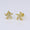 Load image into Gallery viewer, Kids Starfish Diamond Stud Earrings, 14k Solid Gold, Natural Diamonds, Gift for toddlers/girls/kids, Ready To Ship, HRD Certified
