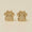 Load image into Gallery viewer, Kids Dog Paw Diamond Earrings, 14k Solid Gold, Natural Diamonds, Pet Lover Jewelry, Gift for toddlers/girls/kids, Ready To Ship
