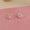 Load image into Gallery viewer, Kids Pink Bird Diamond Stud Earrings, 14k Solid Gold With Enameling, Natural Diamonds, Gift for toddlers/girls/kids, Ready To Ship

