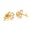 Load image into Gallery viewer, Kids Key Diamond Stud Earrings, 14k Solid Gold, Natural Diamonds, Kids Jewelry, Gift for toddlers/girls/kids, Ready To Ship
