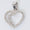 Load image into Gallery viewer, Heart Diamond Pendant, 14k Solid Gold, Natural Diamonds, Love Layering Minimalist Chain Necklace, Everyday Stackable Jewelry, Gift for Her
