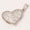 Load image into Gallery viewer, Heart Diamond Pendant, 14k Solid Gold, Natural Diamonds, Filigree Openwork Pave Set Necklace, Stackable Everyday Pendant, Gift for Her
