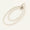 Load image into Gallery viewer, Oval Diamond Pendant, 14k Solid Gold, Natural Diamonds, Layering Loop Necklace, Everyday Necklace, Minimalistic Pendant, Unity Pendant
