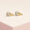 Load image into Gallery viewer, Kids Cone Ice Cream Diamond Stud Earrings, 14k Solid Gold, Natural Diamonds, Summer Jewelry, Gift for toddlers/girls/kids
