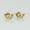 Load image into Gallery viewer, Kids Winged Heart Diamond Stud Earrings, 14k Solid Gold, Natural Diamonds, Angel Jewelry, Gift for toddlers/girls/kids
