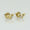 Load image into Gallery viewer, Kids Winged Heart Diamond Stud Earrings, 14k Solid Gold, Natural Diamonds, Angel Jewelry, Gift for toddlers/girls/kids
