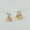 Load image into Gallery viewer, Kids Fish Diamond Stud Earrings, 14k Solid Gold, Natural Diamonds, Kids Jewelry, Gift for toddlers, girls and kids Gift For Her
