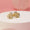 Load image into Gallery viewer, Kids Apple Diamond Stud Earrings, 14k Solid Gold, Natural Diamonds, Fruit Jewelry, Gift for toddlers/girls
