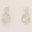 Load image into Gallery viewer, Swirl Diamond Stud Earrings, 14k Solid Gold, Natural Diamonds, Statement Jewelry, Everyday Minimalistic Jewelry, Filigree Stud, Gift For Her
