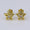 Load image into Gallery viewer, Kids Hollow Star Diamond Stud Earrings, 14k Solid Gold, Natural Diamonds, Everyday jewelry, Gift for toddlers/girls/kids
