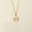 Load image into Gallery viewer, Evil Eye Medallion Diamond Pendant Necklace, 14k Solid Gold, Natural Diamonds, Sunburst Pendant, Everyday Stacking Jewelry, Gift for Her
