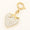Load image into Gallery viewer, Strawberry Diamond Charm, 14k Solid Gold, Natural Diamonds, Pave Fruit Necklace, Dual Tone Pendant, Everyday Stacking Jewelry, Gift for Her
