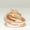 Load image into Gallery viewer, Mother of Pearl Diamond Ring, 14k Solid Gold, Natural Diamonds, Cocktail Leaf Ring, Two Toned Statement Jewelry, Ready To Ship
