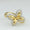 Load image into Gallery viewer, Butterfly Diamond Ring in  14k Solid Gold, Double Toned Ring, Natural Diamonds, Ready To Ship, Women&#39;s Day Gift
