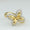 Load image into Gallery viewer, Butterfly Diamond Ring in  14k Solid Gold, Double Toned Ring, Natural Diamonds, Ready To Ship, Women&#39;s Day Gift
