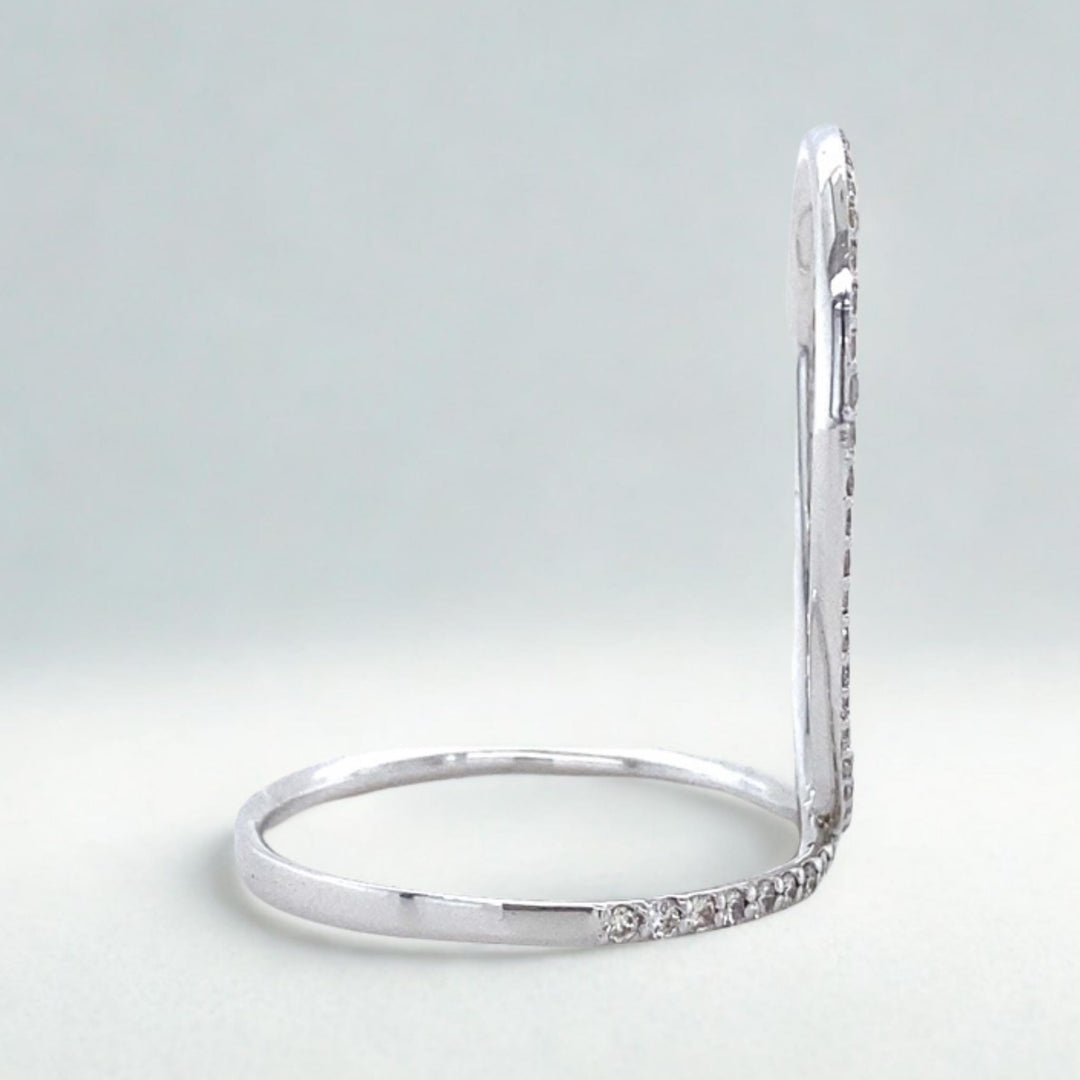 Pear Halo Diamond Ring, 14k Solid Gold Ring, Cocktail Diamond Ring, Natural Diamonds, Minimalist Ring, Ready To Ship, Women&#39;s Day Gift