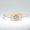 Load image into Gallery viewer, Flower Disc Diamond Bracelet, 14k Solid Gold, Natural Diamonds, Cluster Statement Bangle, Layering Jewelry, Ready To Ship, IGI Certified
