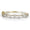 Load image into Gallery viewer, Dual Line Diamond Cuff Bracelet, 14k Solid Gold, Natural Diamonds, Cluster Illusion Bangle, Stackable Jewelry, Statement Bridal Cuff
