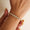 Load image into Gallery viewer, Flower Cluster Cuff Bracelet, 14k Solid Gold, Natural Diamonds, Illusion Stackable Cuff, Statement  Everyday Jewelry
